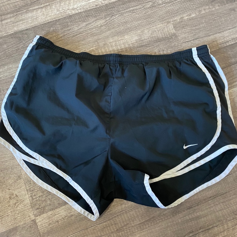Black & White Nike Athletic Shorts